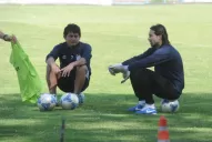 Lucchetti sufrió una distensión de ligamento y está en duda