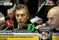 Macri dijo que espera trabajar con el Gobierno nacional