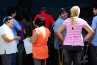 Militantes radicales increparon al legislador peronista Caponio