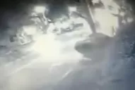 Video: murió tras chocar contra una palmera durante una picada