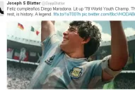 Feliz cumpleaños Diego Maradona