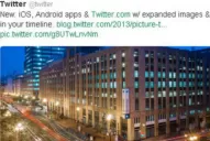 Twitter ahora permite mostrar imágenes y videos en el timeline