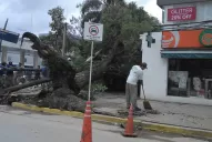 La tormenta no dejó víctimas, pero sí daños materiales