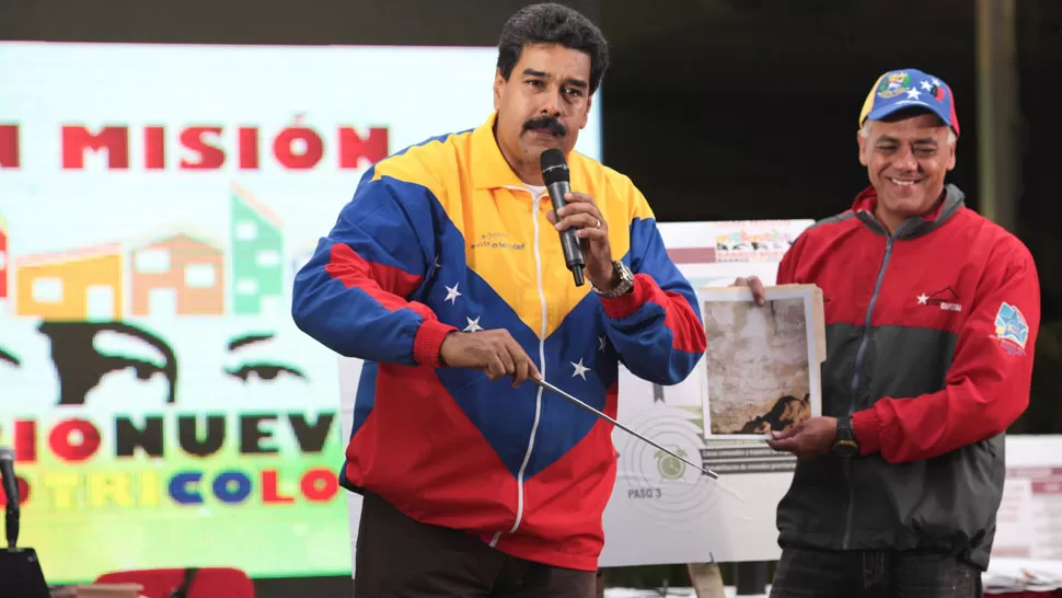 TRANCE. Nicolás Maduro enfrenta una complicada situación. REUTERS