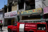 La aparición de humo avivó el temor en 24 de Septiembre al 600