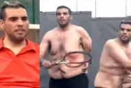 Un ex Cuestión de peso apareció sin remera y estalló la polémica