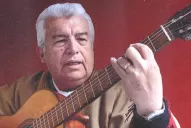 El Colorao Herrera con todo el fervor de un cantor popular de raza