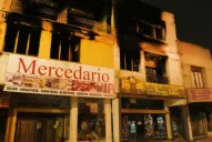 Demolerán el edificio que se incendió en pleno centro