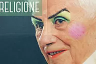 Polémica por una publicidad con foto de Benedicto XVI maquillado