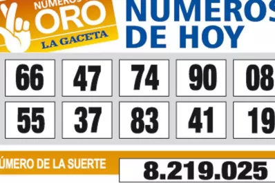 Los Números de Oro de LA GACETA