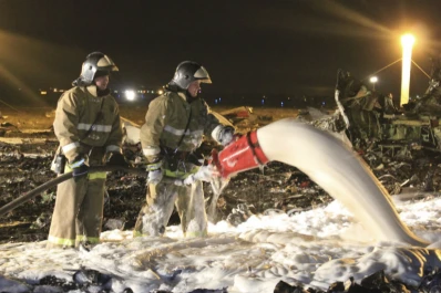Video: Así cayó el avión ruso en Kazán