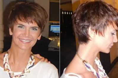 Amalia Granata se animó al cambio de look