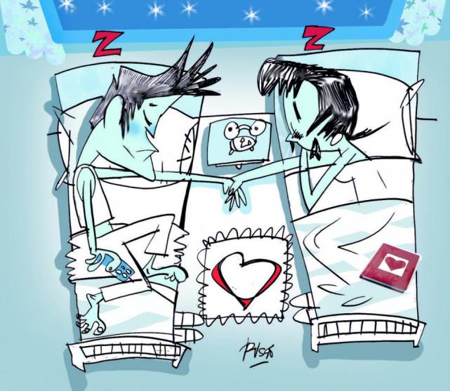 Dormir separados puede ser una práctica saludable si el tema es ...