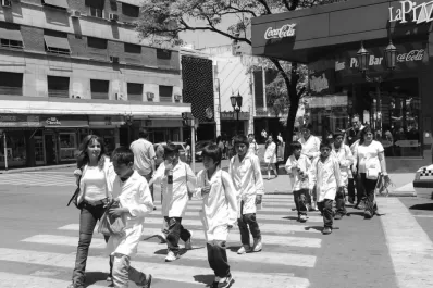 El helado y las luces sorprendieron a los chicos de Anca Juli
