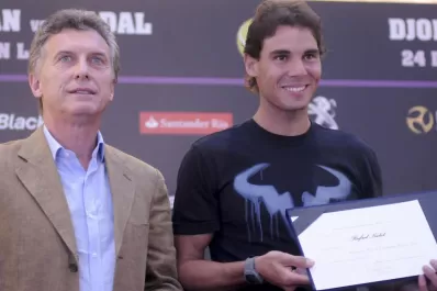 Nadal está en el país