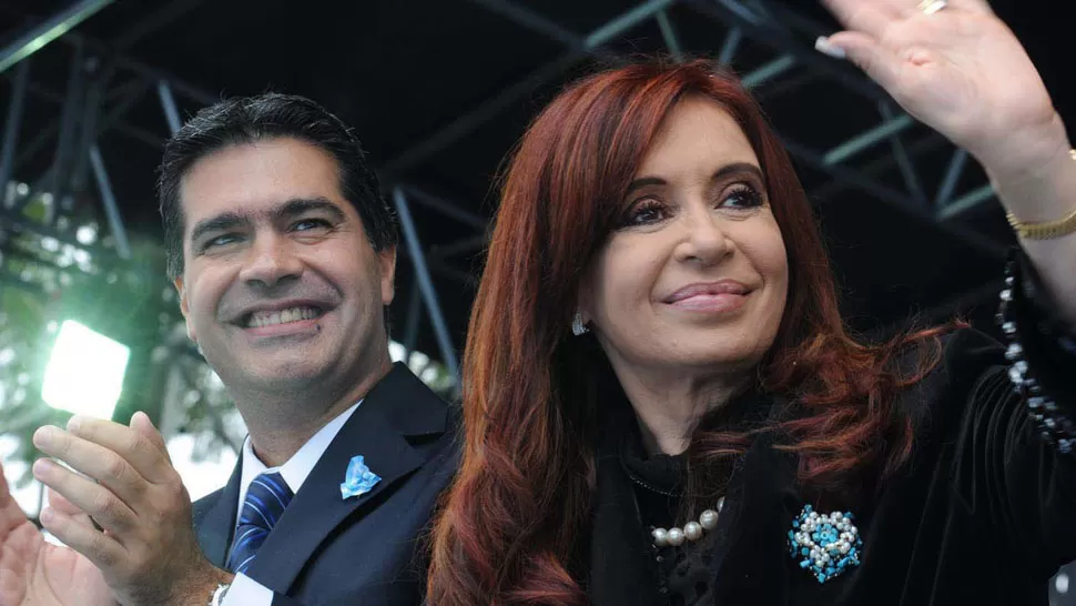 FORTALEZA K. Capitanich fue elegido por Cristina para Presidir el Gabinete. DYN