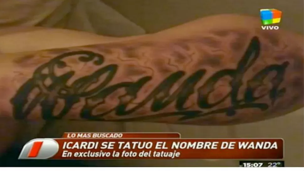ASÍ QUEDÓ. El tatuaje que se hizo el futbolista. IMAGEN TOMADA DE PRIMCIASYA.COM