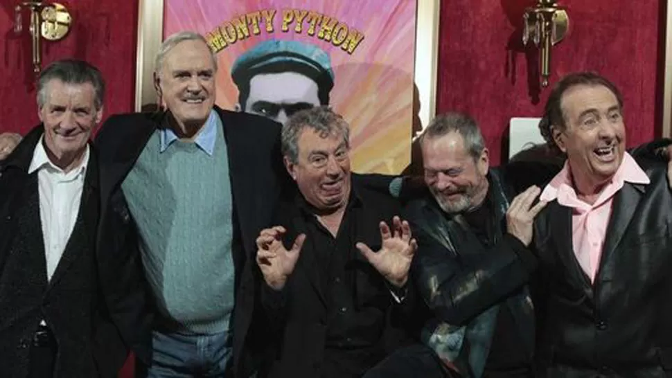REGRESO ESPERADO. Los Monty Python, símbolo del humor inglés. FOTO TOMADA DE CLARIN.COM