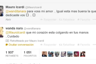 Confirmado: Wanda Nara y Mauro Icardi muy enamorados