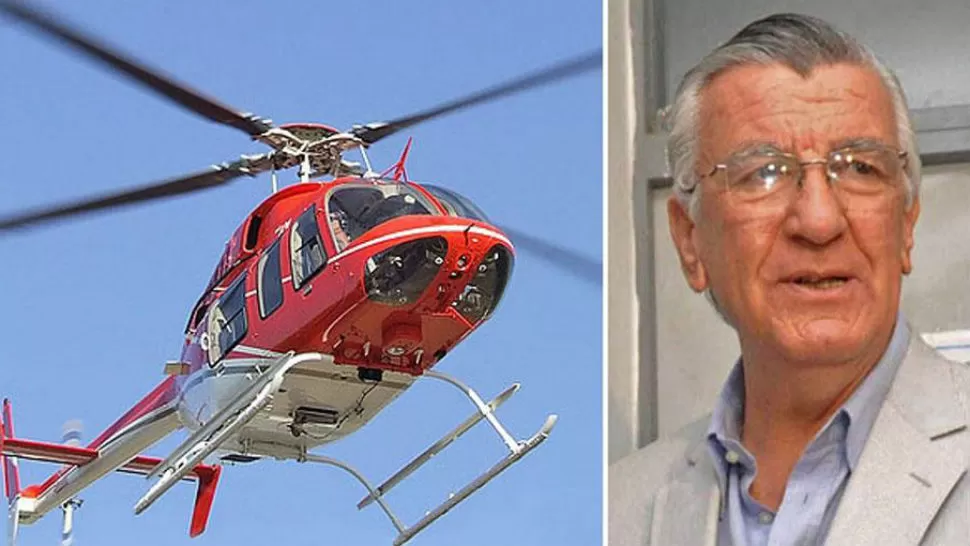 DESGRACIA. José Luis Gioja sufrió un accidente en helicóptero en el mes de octubre. LA GACETA