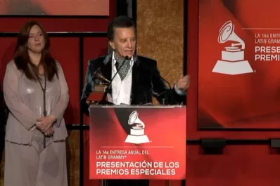 El Grammy de la excelencia musical fue para Palito Ortega