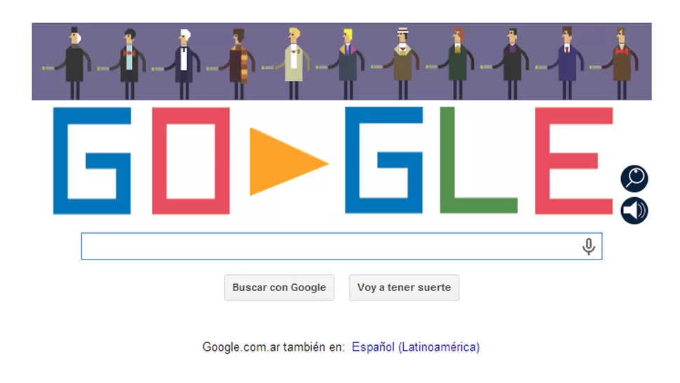 DIVERTIDO. El nuevo doodle de Google incluye un juego interactivo. CAPTURA DE PANTALLA. 