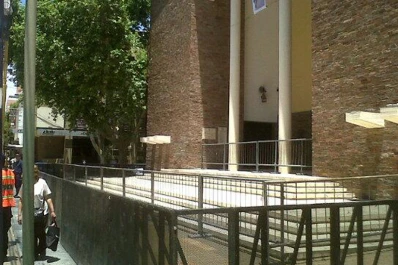 San Juan: Con pintadas a favor del aborto y un fuerte operativo de seguridad, arrancó el Encuentro Nacional de Mujeres