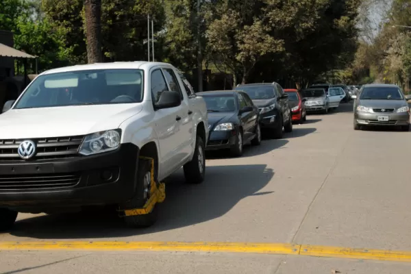 La colocación del cepo terminó con una denuncia en la comisaría