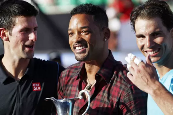 Djokovic hizo bailar a Will Smith Men in Black