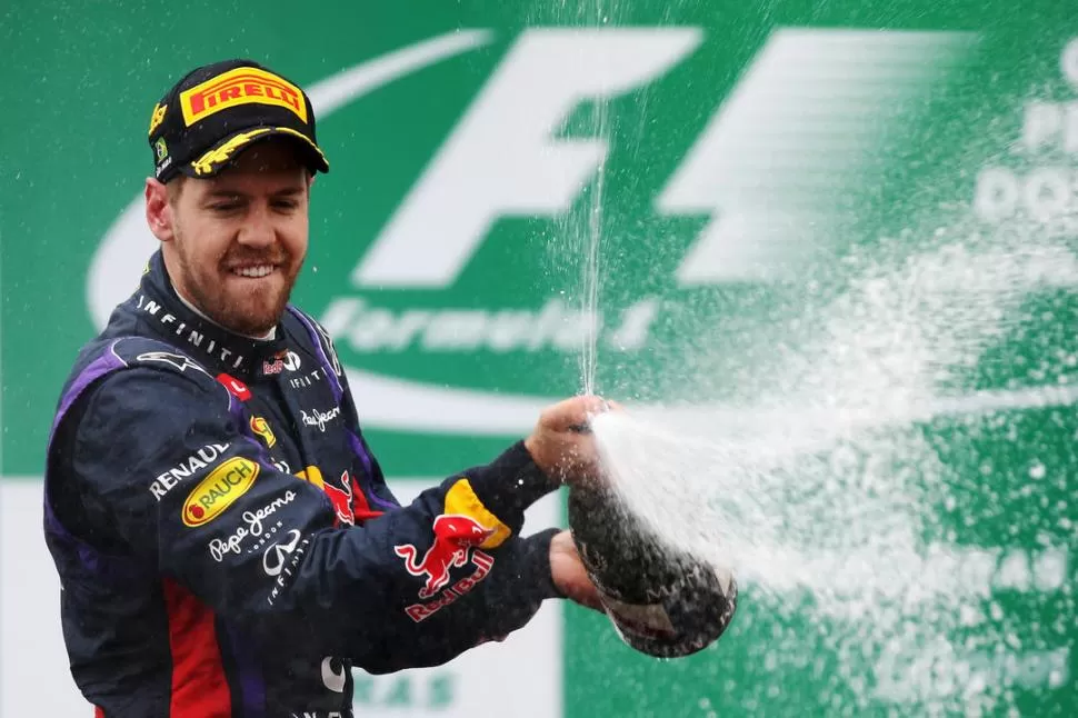 EL MEJOR DE TODOS. Sebastian Vettel alcanzó su triunfo N° 13 en el año, con lo que igualó la marca de Schumacher. 
