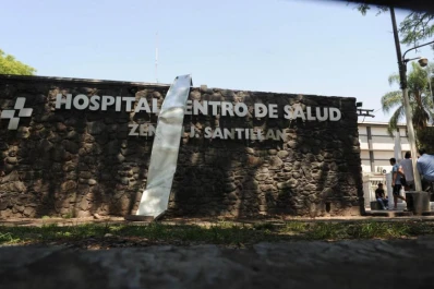 Protestaron por la falta de insumos descartables en el Centro de Salud