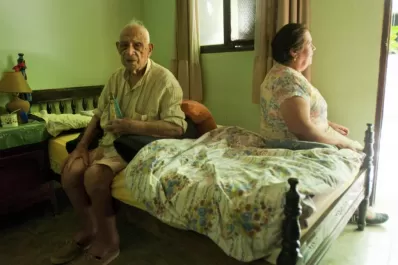 Pusieron la imagen de La Morenita sobre su cabeza y se curó