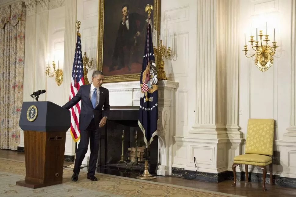 CASA BLANCA. Obama recibió fuerte críticas internas por la aprobación del acuerdo con la república iraní. REUTERS