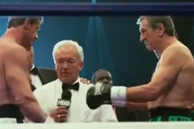 Stallone y De Niro se enfrentan en un ring