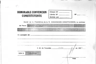 Ocaranza y Manzur firmaron recibos por casi $ 2 millones