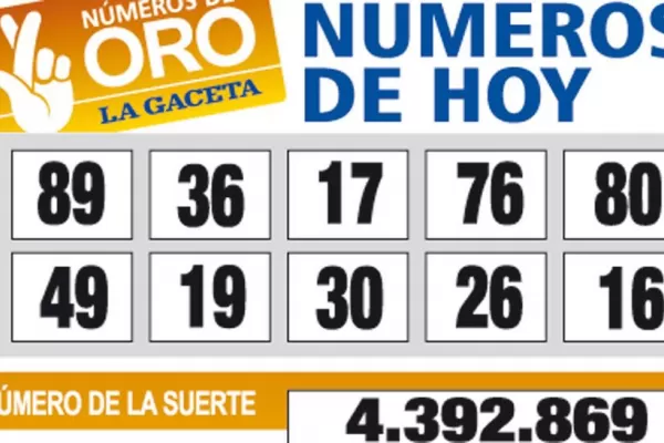 Los Números de Oro de LA GACETA