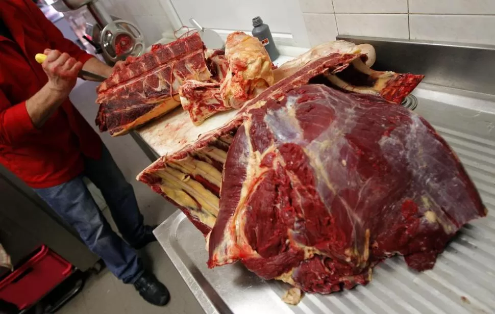 VALORES. El titular de Agricultura reconoció que hubo aumento del precio de la carne y dijo que intentará mejorar la competitividad de los productores. LA GACETA / ARCHIVO 