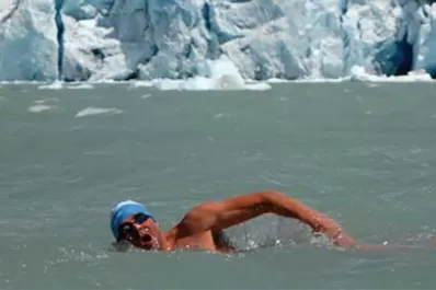 Matías Ola se entrenó en El Calafate