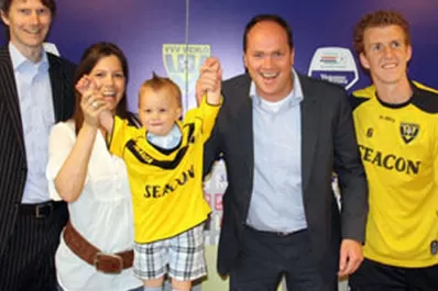 Club belga fichó a un bebé de sólo 20 meses