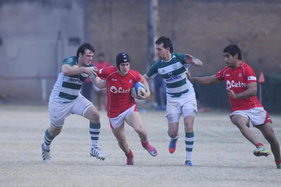 EN ASCENSO. Joaquín Riera, uno de los jóvenes más prometedores de Tucumán. 