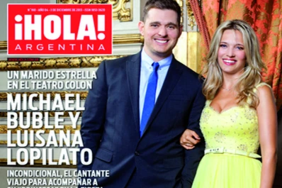 El glamour de Bublé y Lopilato