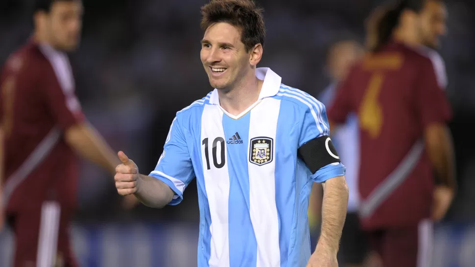 LA OPORTUNIDAD. Messi necesita ganar un Mundial para silenciar a todos los críticos que aún no lo consideran como el mejor del planeta. TELAM