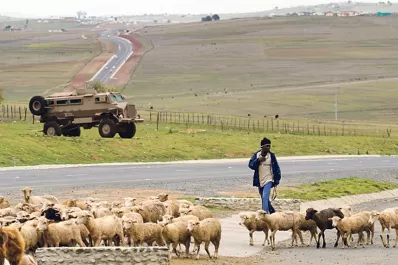Qunu, una comarca de chozas, donde vivió los años de la infancia