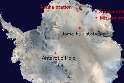 Se registró la temperatura más baja de la Tierra