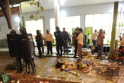 Los vecinos “salvaron” a un supermercadista