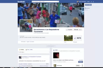 Crean una página para escrachar a los saqueadores