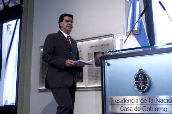 Capitanich: El conflicto policial Salta está en vías de resolución