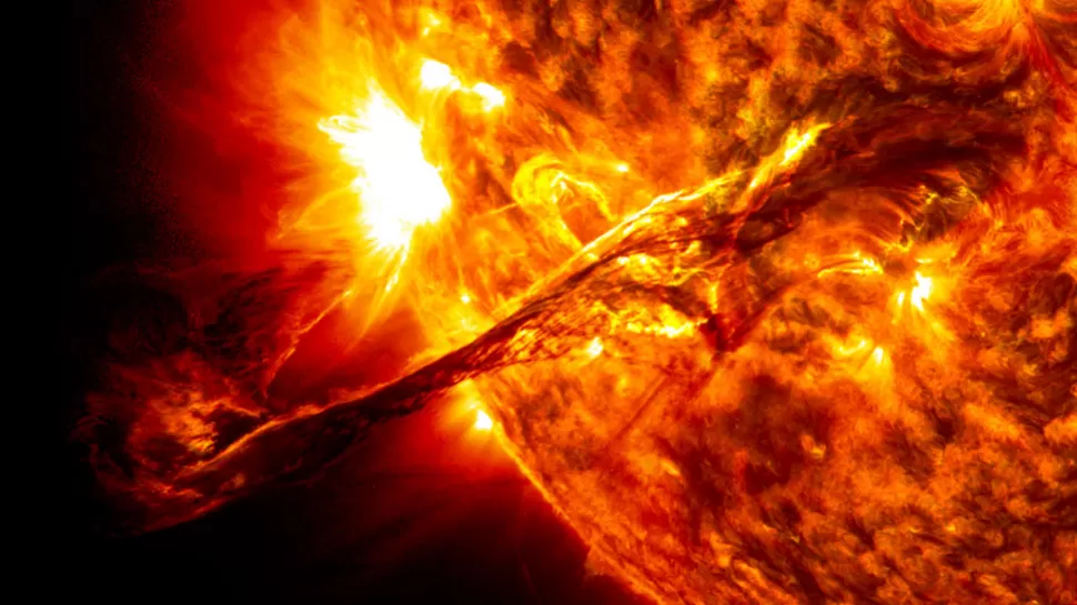 INTENSA. La actividad solar, de acuerdo al último reporte de la NASA. FOTO TOMADA DE NASA.GOV