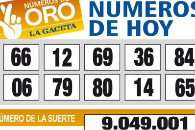 Los Números de Oro de LA GACETA