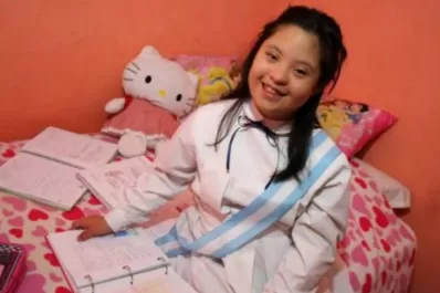 Tiene Síndrome de Down y es segunda escolta con promedio de 9,63